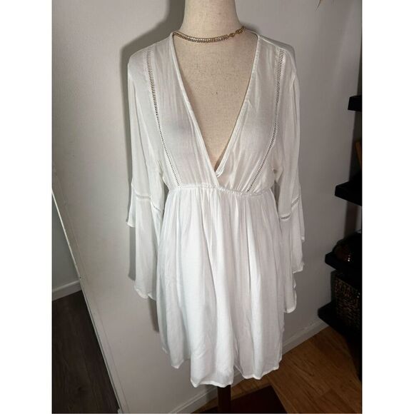 Charlotte russe white hobo country girl outfit size s - Picture 1 of 5